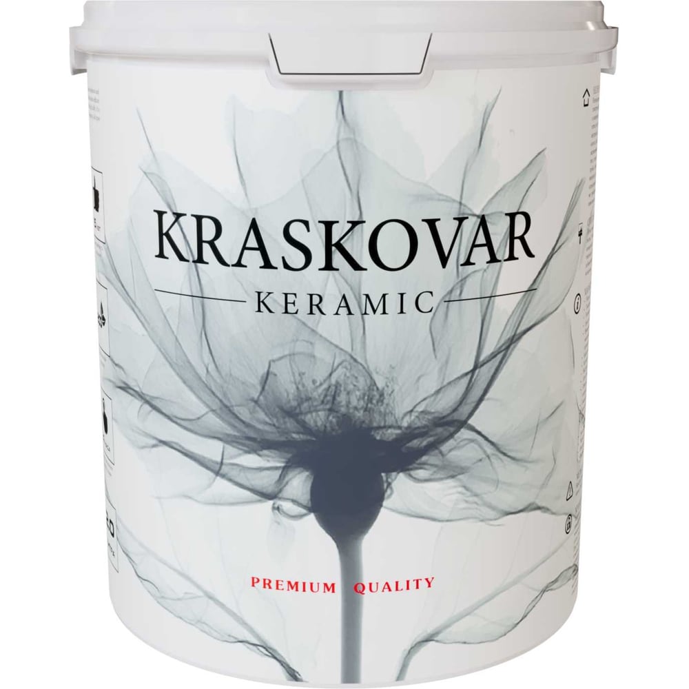 Изображение товара Краска керамическая антивандальная Kraskovar Keramic база А 0.9л