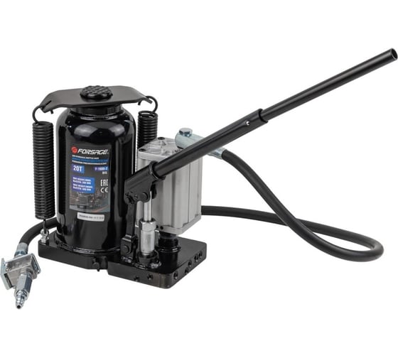 Изображение товара Пневмогидравлический домкрат Forsage 20т, высота подхвата - 260 мм, высота подъема - 500 мм F-1600-2 BIG(57097)