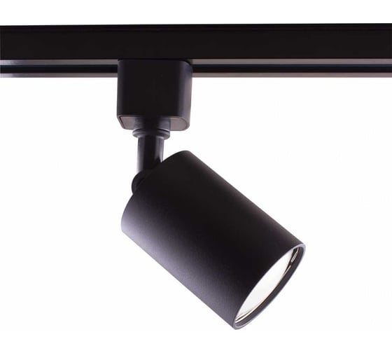 Изображение товара Светильник трековый поворотный Светкомплект E51A.D55/T BK GU10 E51ATD55BK