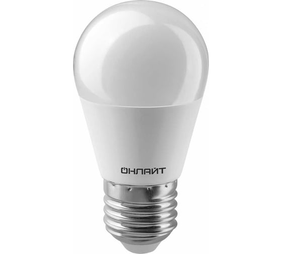 Изображение товара Лампа ОНЛАЙТ 90 437 OLL-G45-15-230-2.7K-E27-PROMO 90437