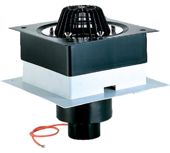 Изображение товара Кровельная воронка HL с монтажным коробом, с электрообогревом, DN110 HL 63.1/1