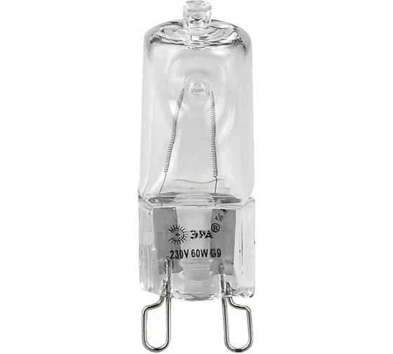 Изображение товара Набор лампочек ЭРА G9JCD60230VCL галогенные (EC) G9 60Вт, капсула, теплый белый свет, 10 шт Б0056177