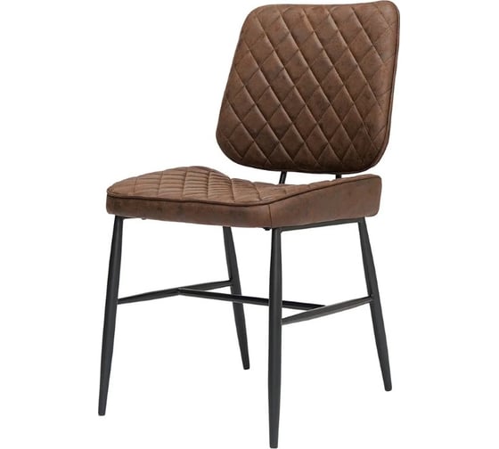 Изображение товара Стул Bergenson Bjorn Maril, экокожа, темно-коричневый BF-ACH-MRL-LTH-BRN