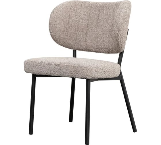 Изображение товара Стул Bergenson Bjorn Robbi, букле, серо-бежевый FH-BB-CH-RB-BRN