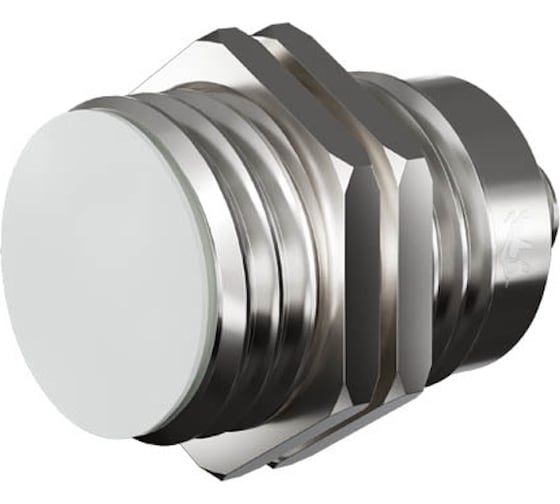 Изображение товара Индуктивный датчик Prompower KJ130-D16NB-DS1248-LY, латунь, заподлицо, М30, 16 мм, NPN-НЗ, разъём M12 KJ130D16NBDS1248LY