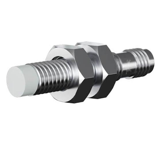 Изображение товара Индуктивный датчик Prompower KT208-D04NB-DS845-LY, нержавеющая сталь, незаподлицо, М8, 4 мм, NPN-НЗ, разъём М8 KT208D04NBDS845LY