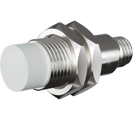 Изображение товара Индуктивный датчик Prompower KT118-D16NB-DS1253-LY, латунь, незаподлицо, М18, 16 мм, NPN-НЗ, разъём М12 KT118D16NBDS1253LY