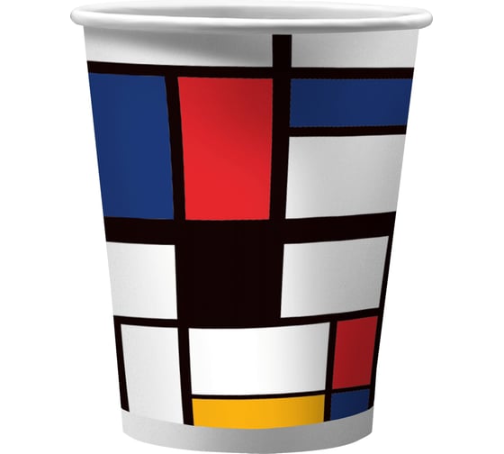 Изображение товара Набор бумажных стаканов ND Play Авангард 6 шт, 250 мл 308695