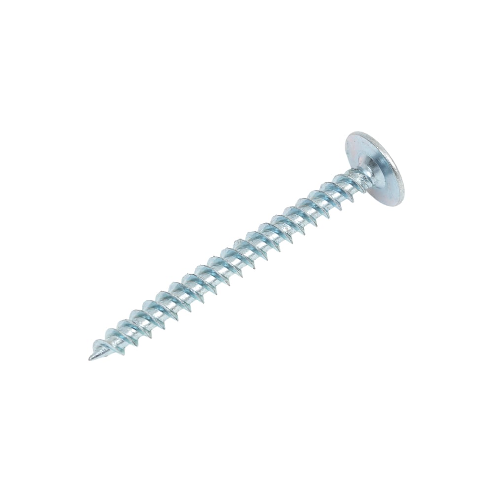 Изображение товара Саморез с прессшайбой МЕТАЛЛСЕРВИС 4,2x41 острый, оцинк. 10шт. МС 1265494