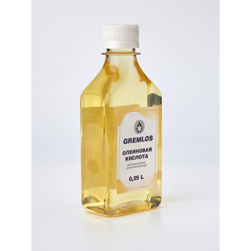 Изображение товара Кислота олеиновая 0.25 л Гремлос для металлообработки