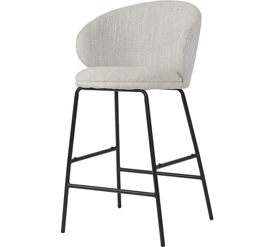 Изображение товара Стул барный Bergenson Bjorn Comfy, рогожка, топленое молоко BB0000683