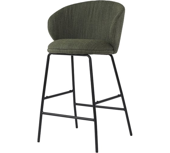 Изображение товара Стул барный Bergenson Bjorn Comfy, рогожка, шпинат BB0000684