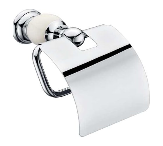 Изображение товара Держатель для туалетной бумаги Elvan закрытый, хром 86807CT