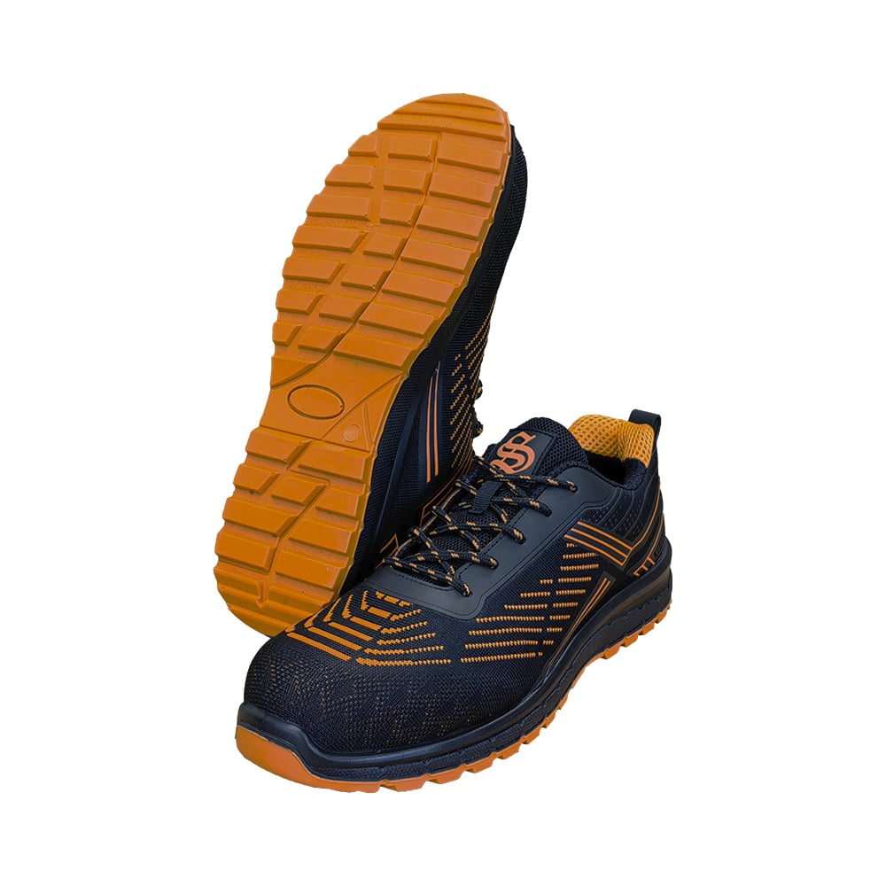 Изображение товара Кроссовки для рабочих СТЕП ПУ/ТПУ модель КРО110 Пк летние мужские оранжевые 42 размер