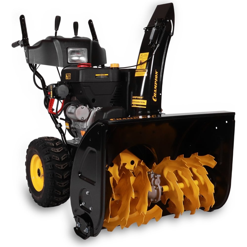 Изображение товара Бензиновый самоходный снегоотбрасыватель Champion ST1171E профессиональный