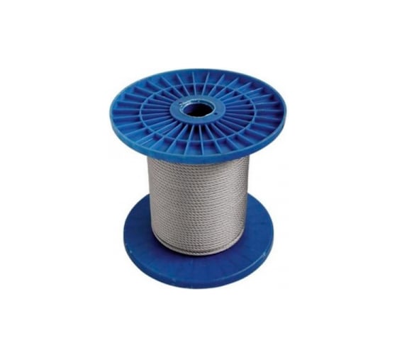 Изображение товара Трос для растяжки КРЕП-КОМП DIN 3055 12мм, 100м тр12