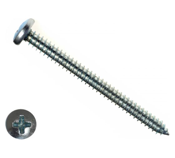 Изображение товара Шуруп с полукруглой головкой КРЕП-КОМП DIN7981 2,9х13 25000шт шп2913