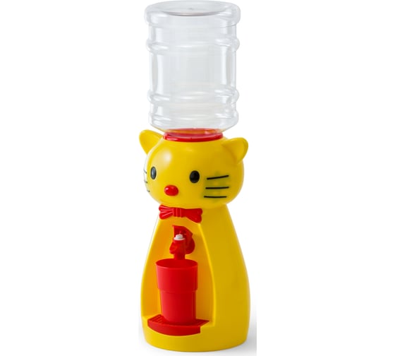 Изображение товара Кулер VATTEN kids Kitty Yellow со стаканчиком 7034