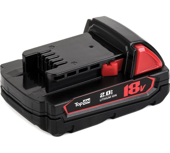 Изображение товара Аккумулятор для Milwaukee TopOn 18V 2.0Ah (Li-Ion) PN: 48-11-1811 TOP-MIL-18-2.0