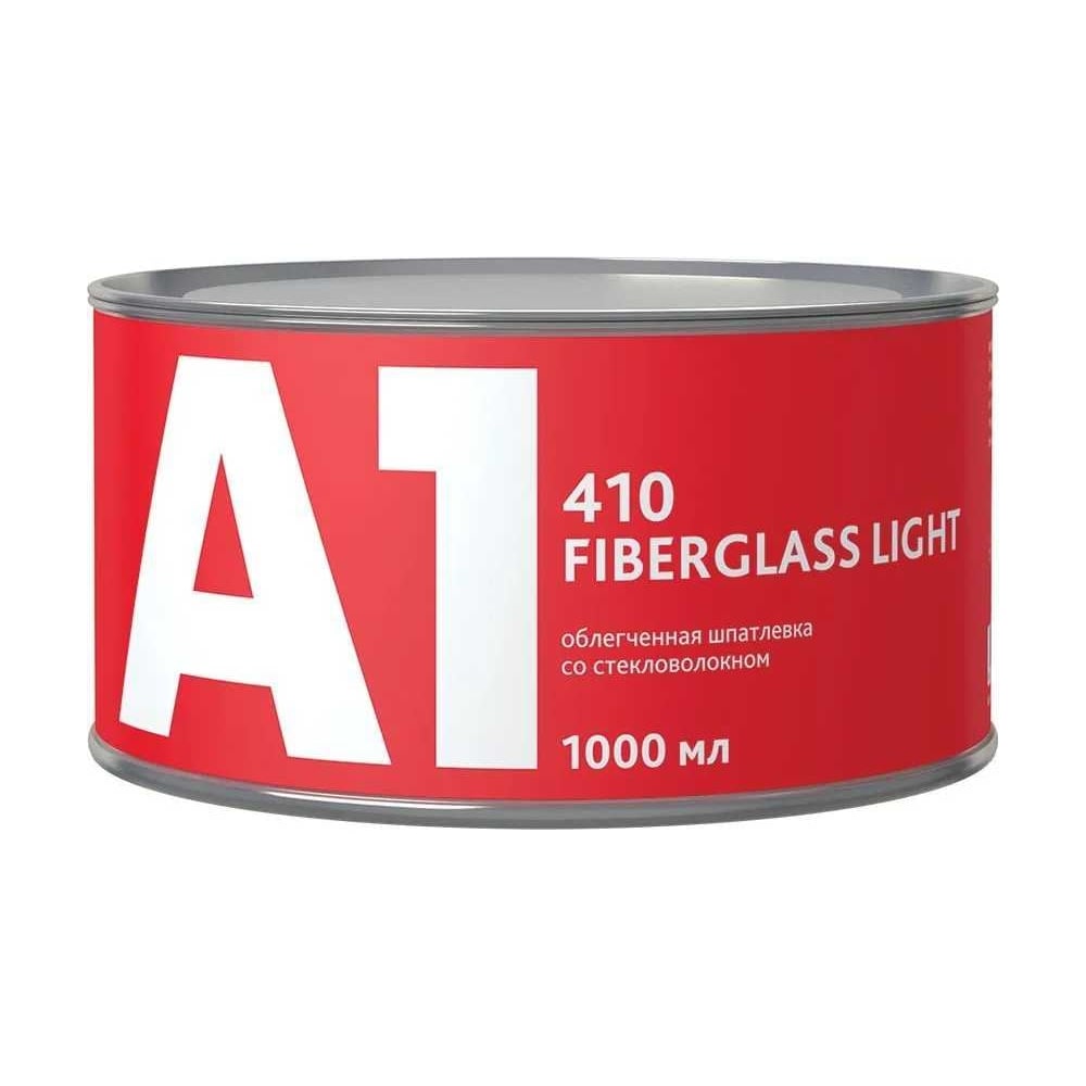 Изображение товара Облегченная шпатлевка со стекловолокном A1 410 FIBERGLASS LIGHT 1000 мл