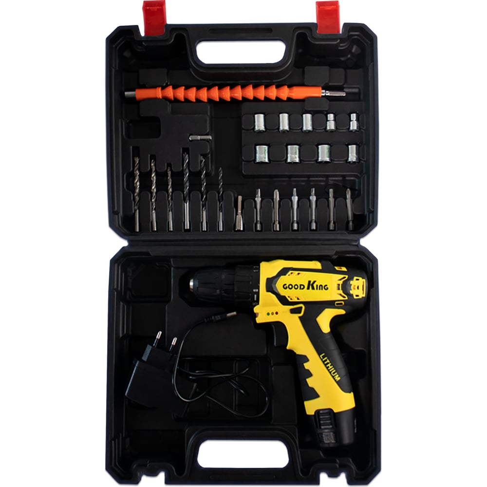 Изображение товара Дрель-шуруповерт GOODKING EK-120128 12 В, 25 Нм, двухскоростная