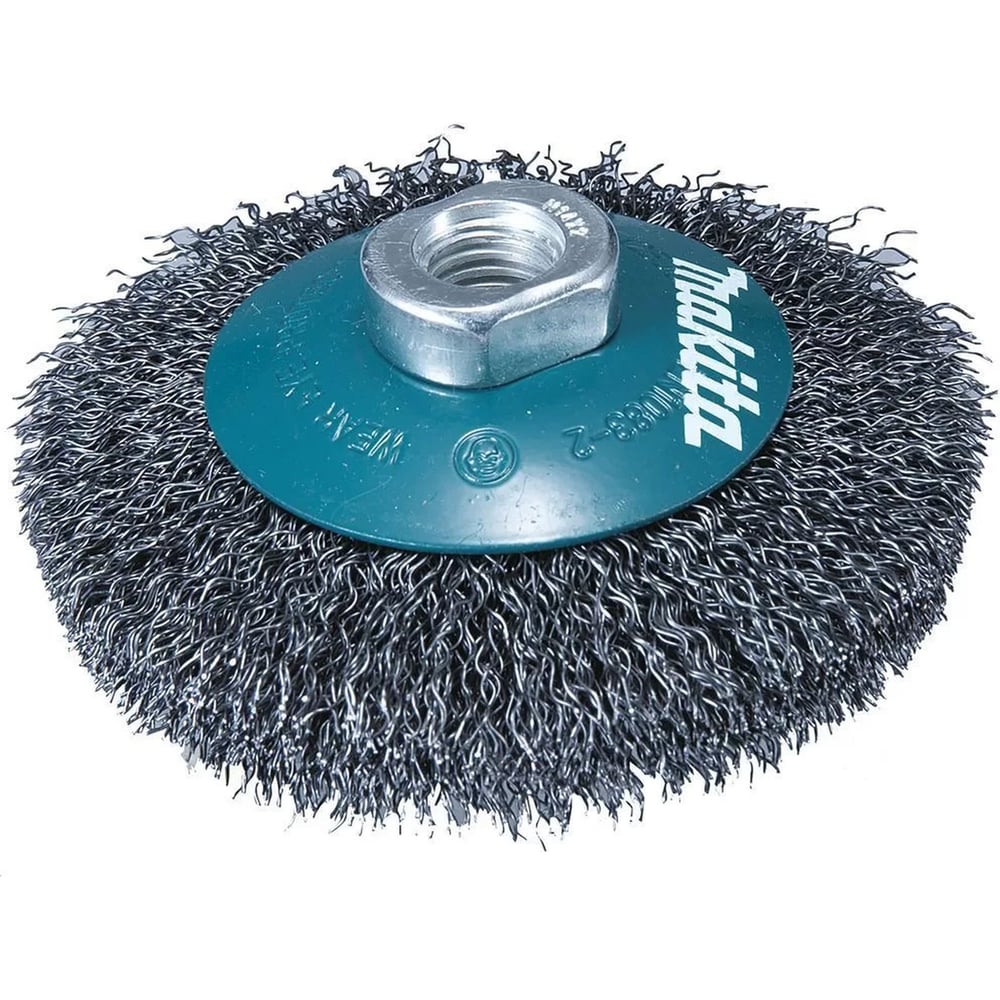 Изображение товара Щетка проволочная дисковая 115 мм нержавейка Makita D-77562