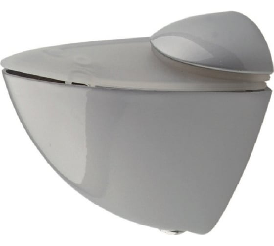 Изображение товара Полкодержатель Пеликан 40x40 2шт хром матовый Trodos 304037