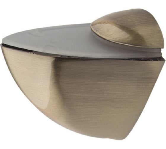 Изображение товара Полкодержатель Пеликан 100x84 2шт бронза Trodos 304029