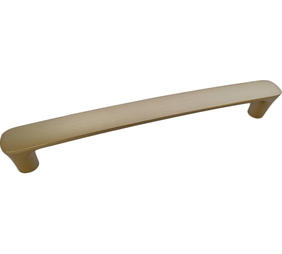 Изображение товара Ручка-скоба мебельная 2063 192мм сплав ЦАМ, золото матовый Trodos 303548