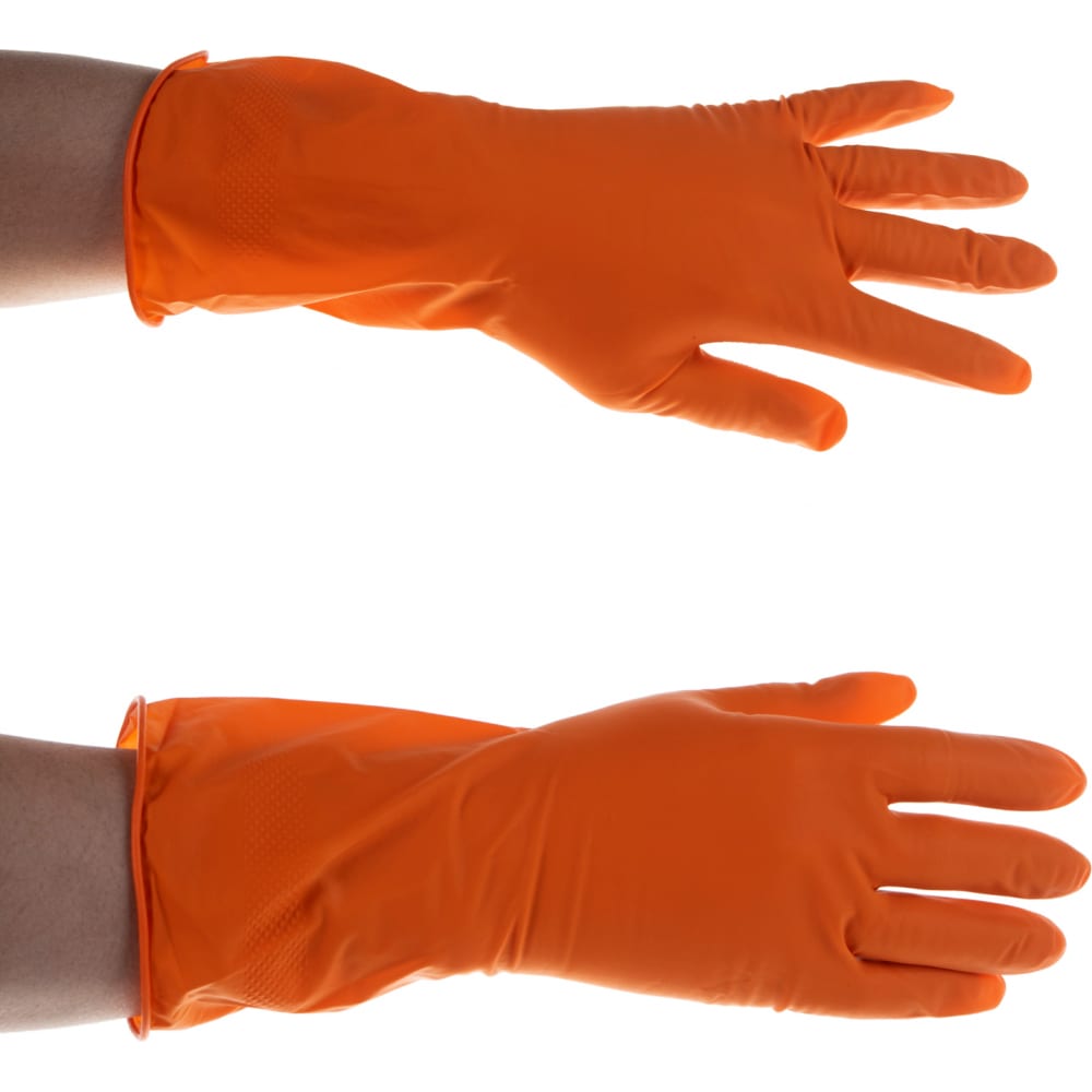 Хозяйственные латексные перчатки Чистый дом перчатки хозяйственные винил одноразовые неопудренные s 100 шт 8787