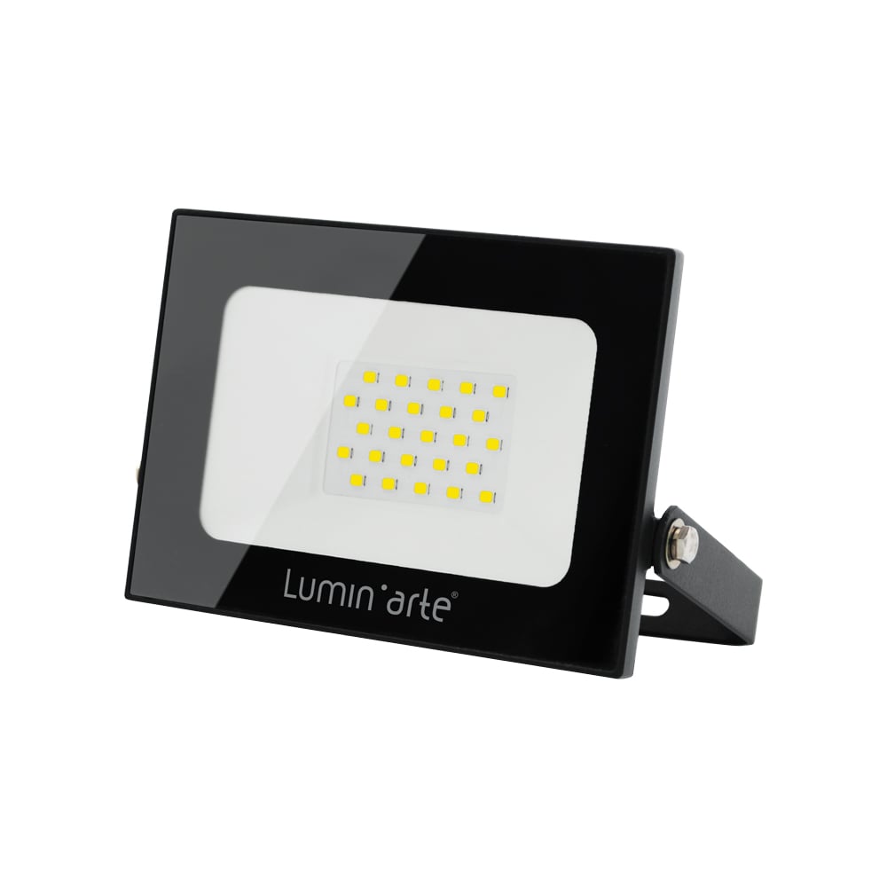 фото Прожектор lumin'arte led 20вт 5700k 1500лм черный ip65 lfl-20w/05