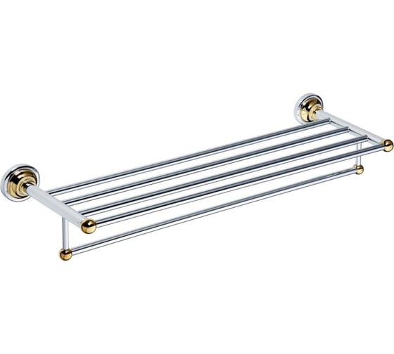 Изображение товара Полочка для полотенец BEMETA RETRO хром, золото 144202098