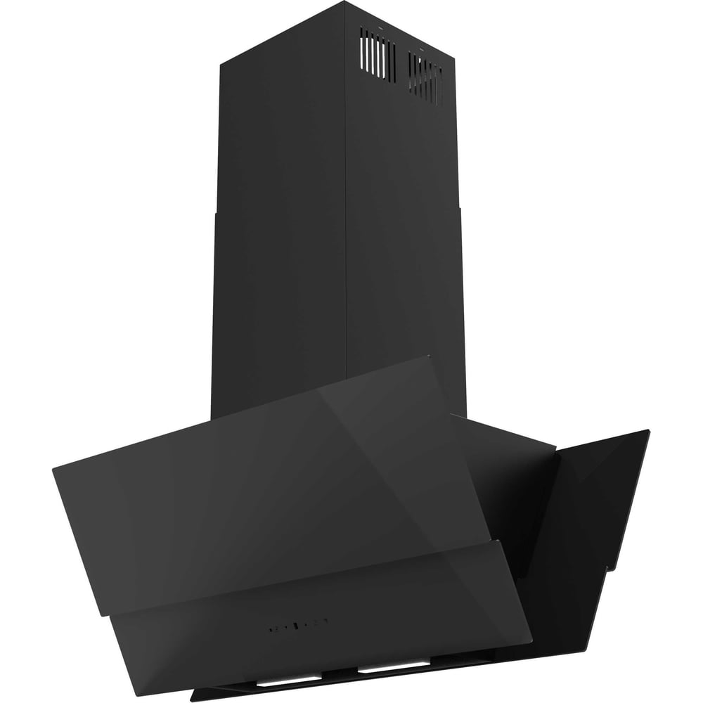 Изображение товара Островная вытяжка Korting KHA 99750 GN с сенсорным управлением и цветом черный