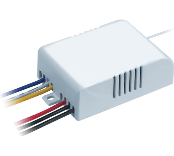 Изображение товара Выключатель Navigator NRC-SW01-1V1-2, с пультом, 2 канала, 2х1000Вт 61758