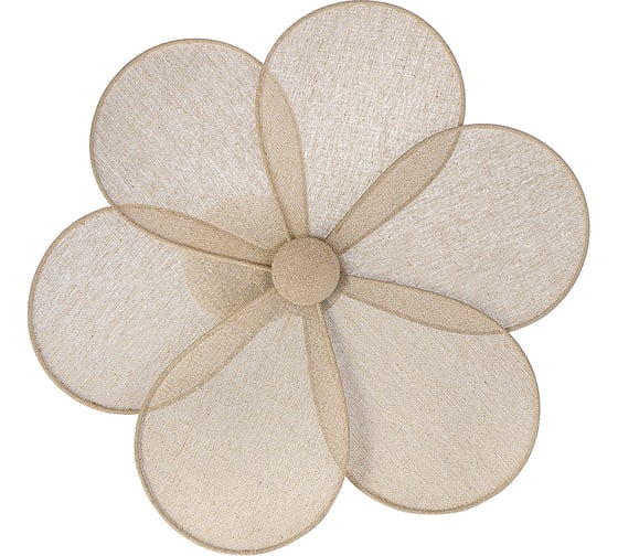 Изображение товара Светильник настенный Bergenson Bjorn Kamille, 44х44 см, бежевый BB0000580