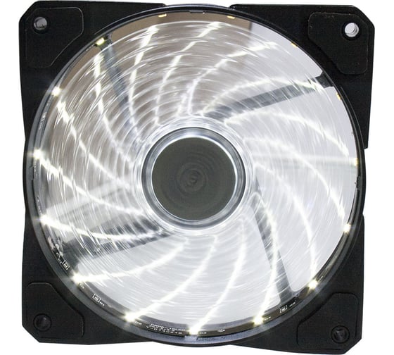 Изображение товара Вентилятор осевой EVERCOOL CLR12025LL12SA-WH 120x120x25 12В с белой подсветкой 2015959902