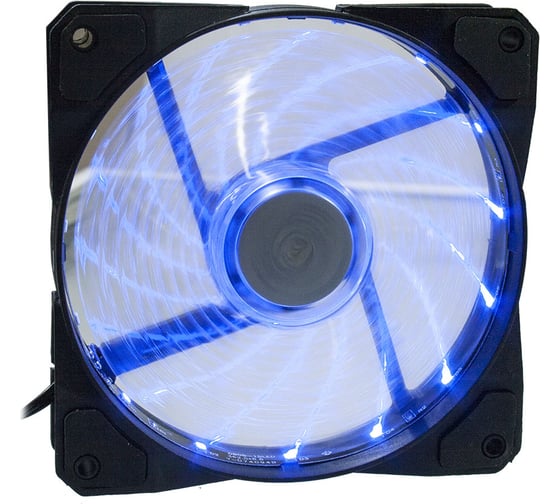 Изображение товара Вентилятор осевой EVERCOOL CLR12025LL12SA-BL 120x120x25 12В с синей подсветкой 2015959894