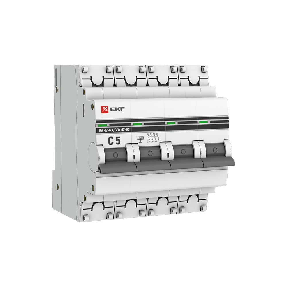 Автоматический выключатель EKF - mcb4763-4-05C-pro