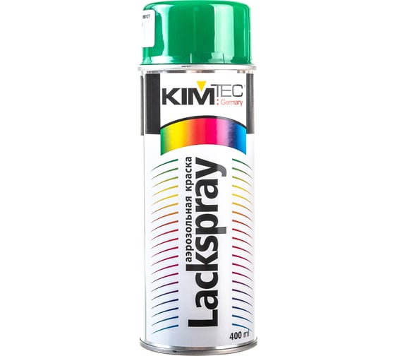 Изображение товара Аэрозольная краска KIM TEC зеленая RAL6029 400мл 11587801