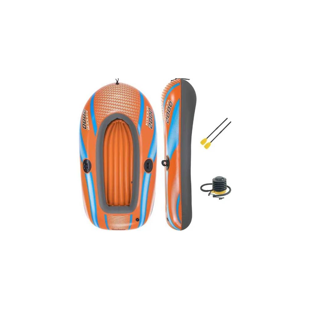 Изображение товара Надувная лодка BestWay Kondor 2000 185x97 см с веслами насосом