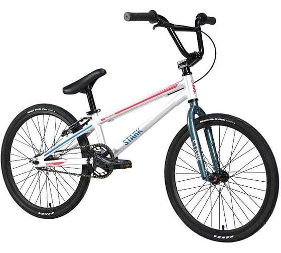 Изображение товара Велосипед STARK 24 Madness BMX Race серый/красный HQ-0014151