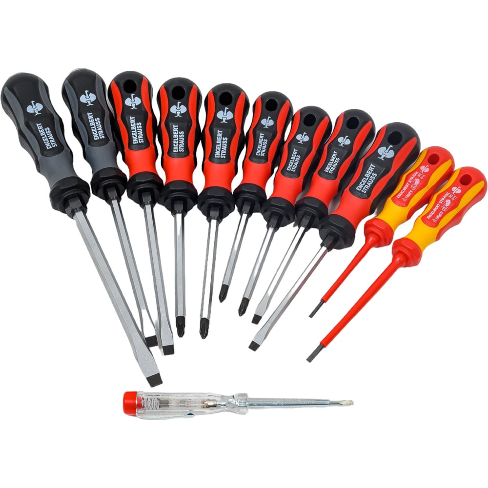 Изображение товара Набор отверток Engelbert Strauss универсальный 12 шт профессиональный
