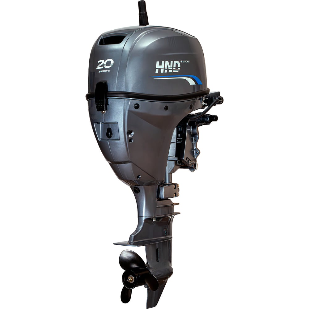 Изображение товара Подвесной лодочный мотор HND OB 20 FHS 20 л/с бензиновый четырехтактный водяное охлаждение