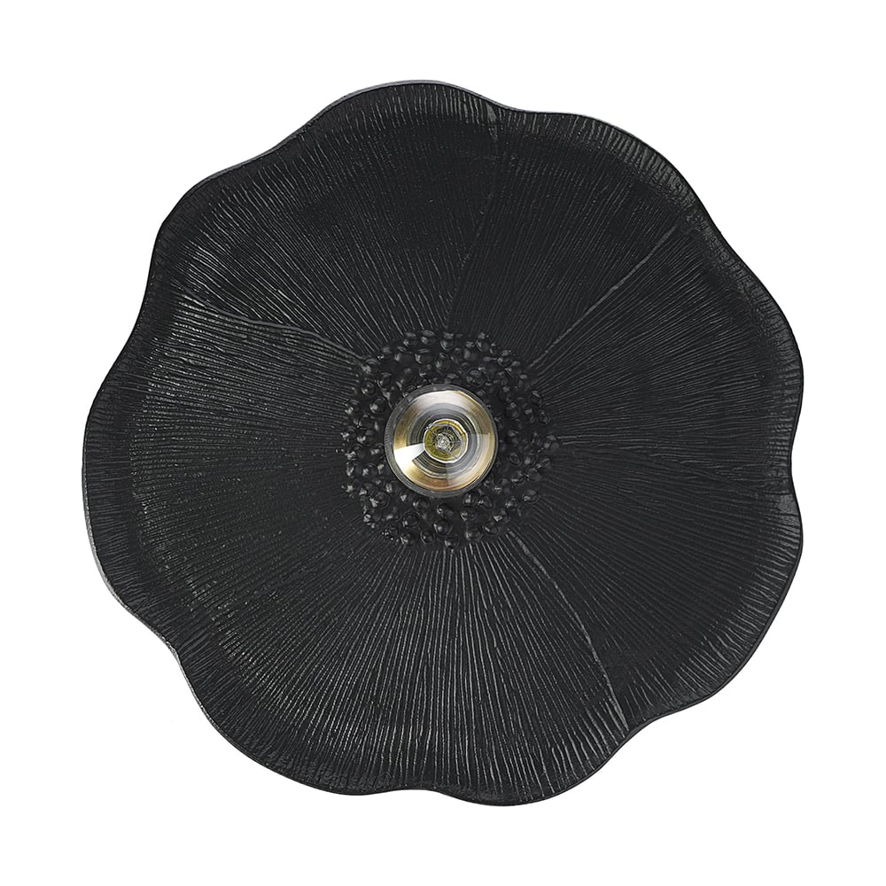 Изображение товара Современный настенный светильник Bergenson Bjorn Wildflower черный 46х46 см