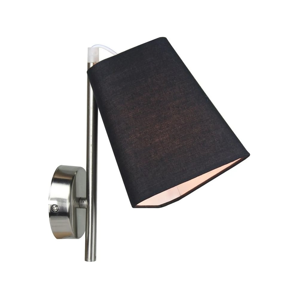 Настенный светильник ESCADA 10185/1A E14*40W Chrome/Black 10185/1A Black