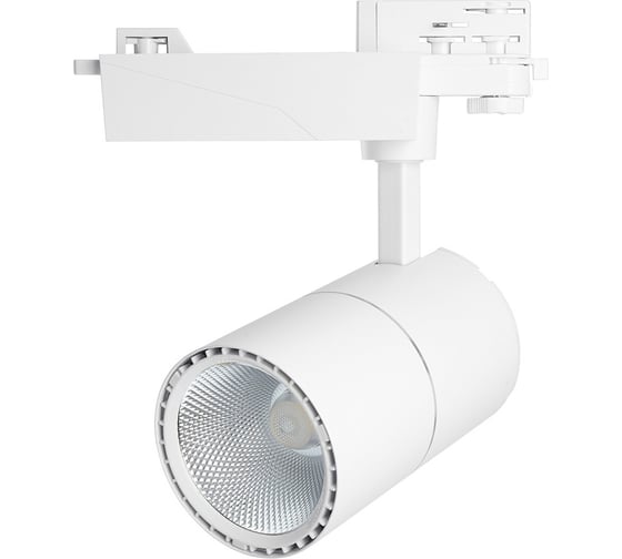 Изображение товара Светодиодный трековый светильник FERON AL103 на шинопровод 20W 2700K 35 градусов белый, 3х фазный серия MarketBright 51001