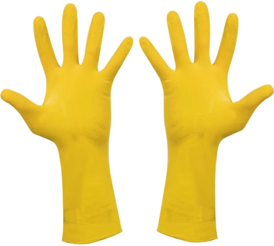 Изображение товара Хозяйственные латексные перчатки Чистый дом L 06-894