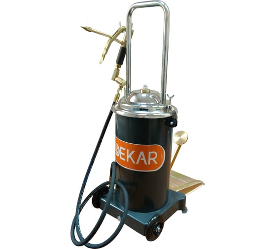 Изображение товара Солидолонагнетатель с ножным приводом DEKAR 15л. SF-3