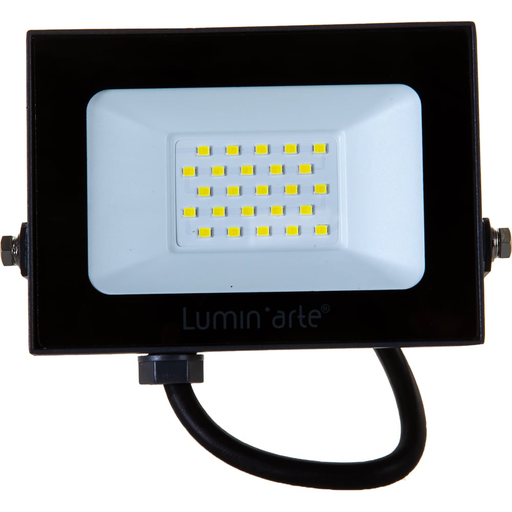 фото Прожектор lumin'arte led 30вт 5700k 2250лм черный ip65 lfl-30w/05