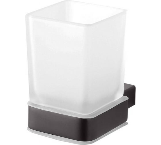 Изображение товара Стакан с держателем для зубных щеток BEMETA NERO 135011010